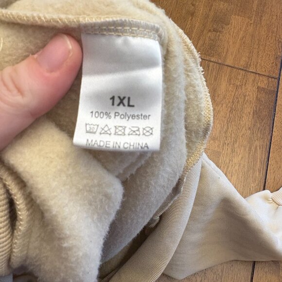 Mama crewneck sweater Tan Checkered Size 1X Plus Neon - Picture 6 of 11